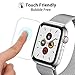 LK 6 Pack Screen Protector Compatible With Apple Watch 40mm Series 5 Series 6 SE, 38mm Series 3, Model No. LK0085, Flexible TPU Film, fingerprint-proof, Self-Healing, HD Transparent
