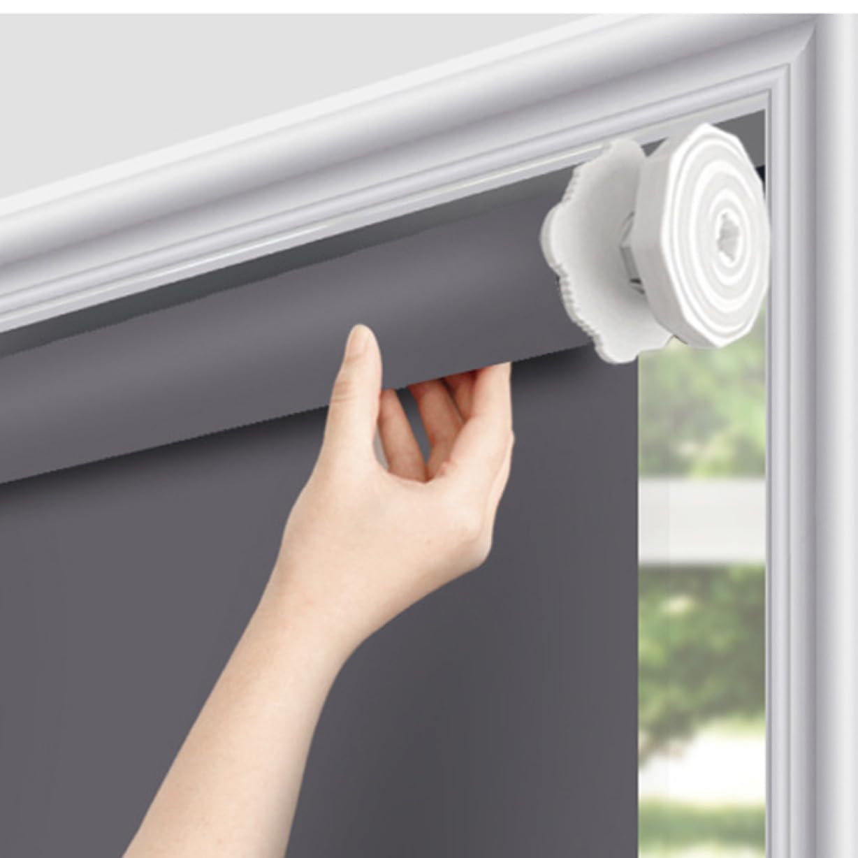 Amazon｜ロールスクリーン ロールカーテン 60*200cm 突っ張り式 ロール