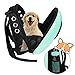 BlitzWolf Anzone Pet Portable Carrier Space Capsule Backpack, Pet Bubble Traveler Knapsack Multiple Air Vents Waterproof Lightweight Handbag for Cats Small Dogs & Petite Animals-Cyan,30L