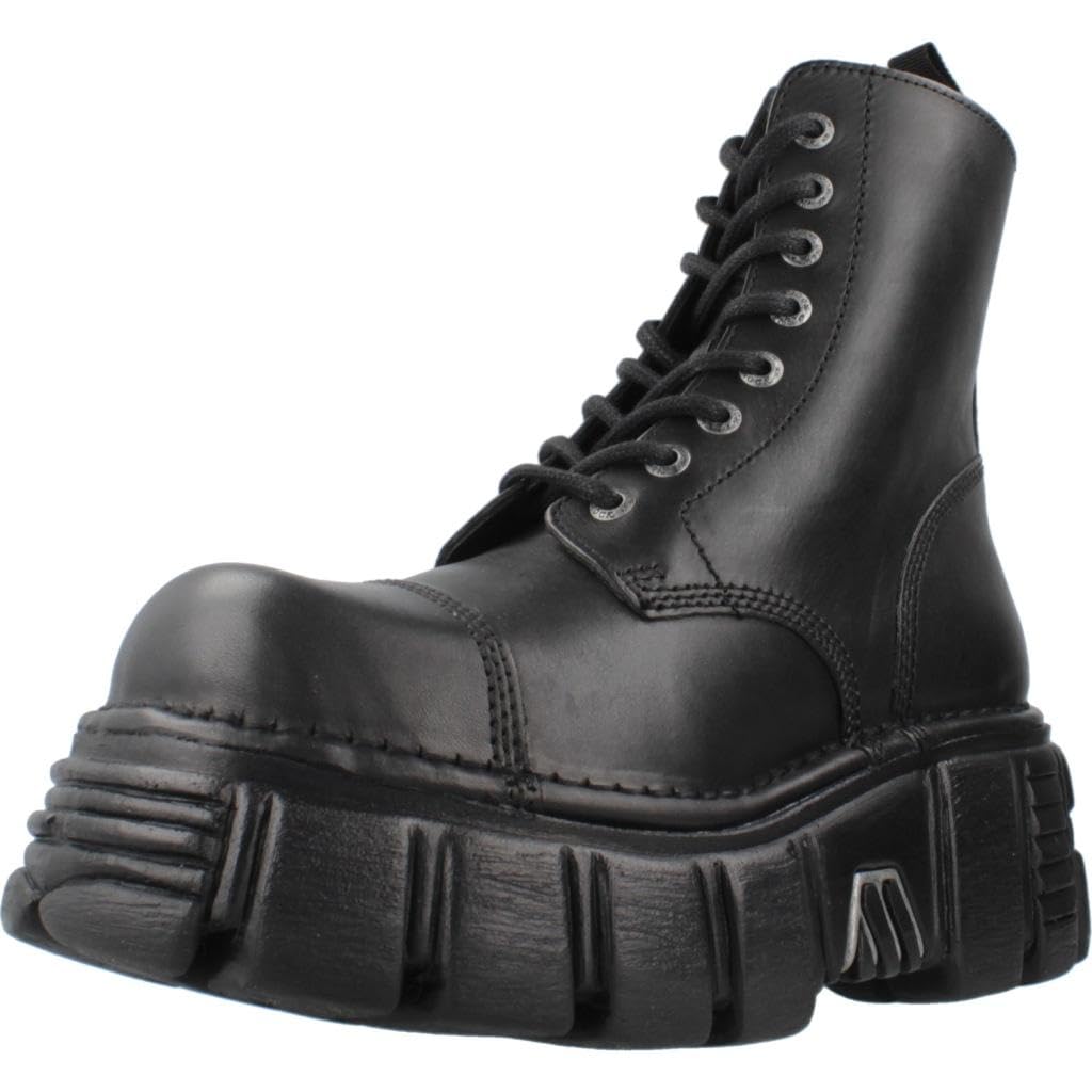 New Rock M.newmili083-s39 Stiefelletten/Boots Schwarz Boots Shoes