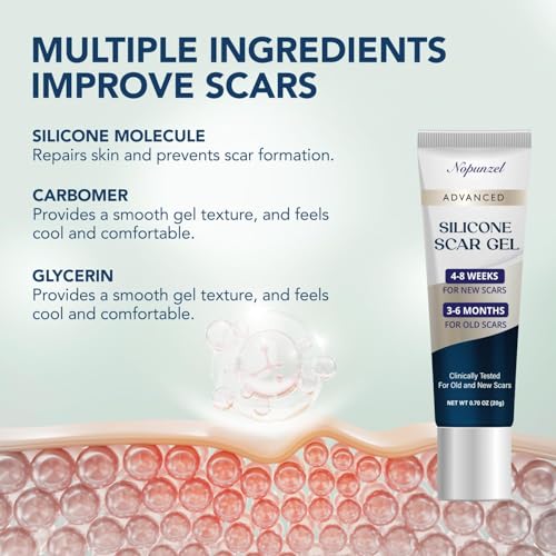 Nopunzel Silicone Scar Gel: Silicone Gel For Scars thumb #5