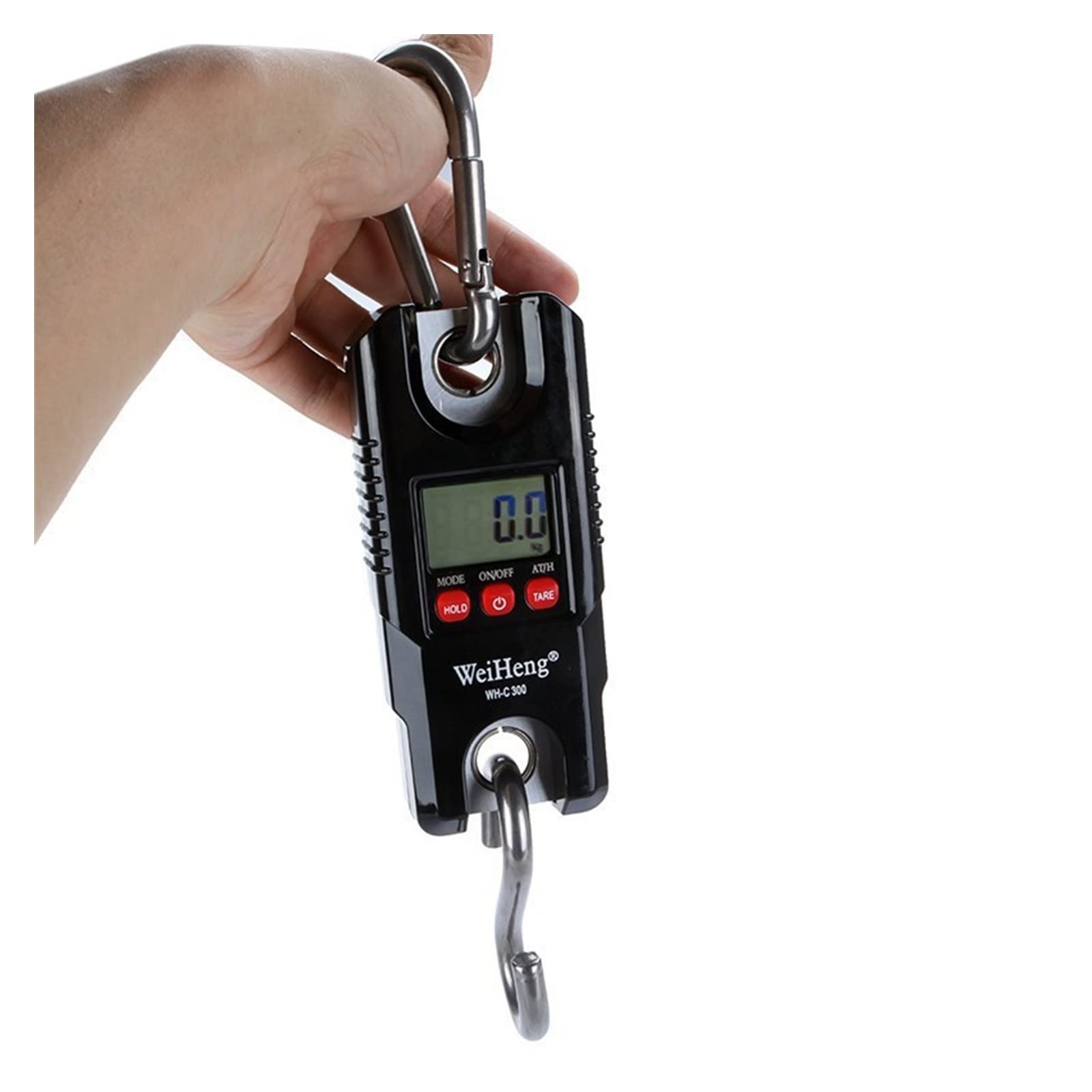 300 kg Mini przemysłowa waga dźwigowa Przenośna cyfrowa elektroniczna LCD Heavy Duty Handheld Wiszące wagi hakowe,Precyzyjne Ważenie