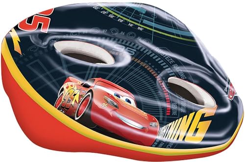 Tataway Casque de vélo pour Enfants Easy Disney Cars avec Trous de Ventilation, Anneaux de...