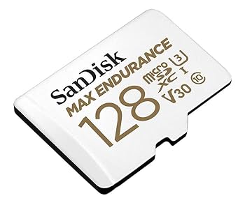 SanDisk のマイクロSD 128GB SanDisk 128GB MAX ENDURANCE UHS-I microSDXC SDSQQVR-128G-AN6IA