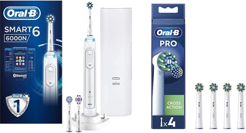 Oral-B Smart 6 (6000N) Power Toothbrush 3D Action | Nahdi - View #4