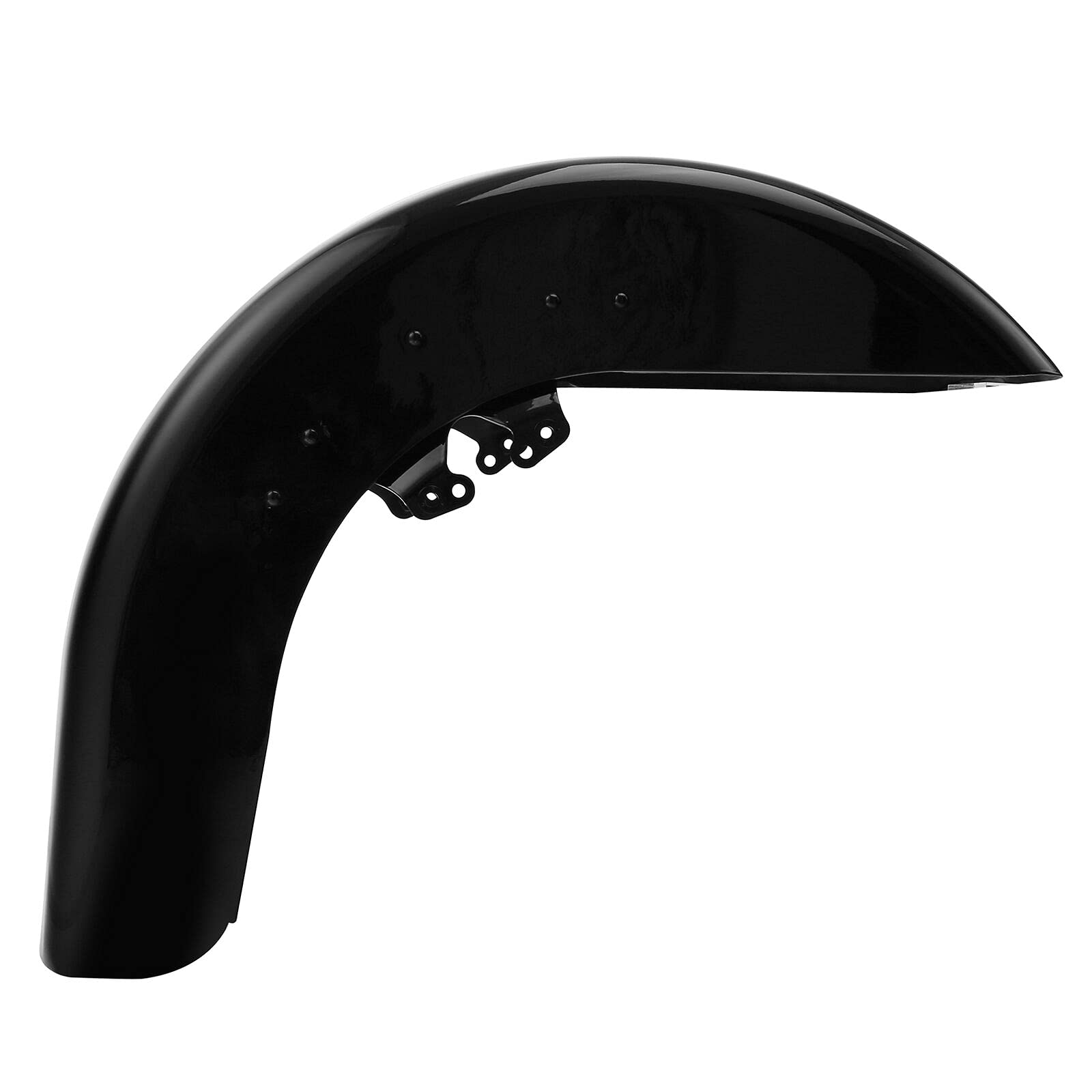 TCMT Vivid Black Front Fender Fit For Harley Touring Street Road Glide 2014-2023