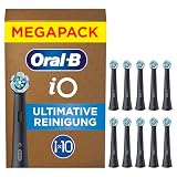 Oral-B iO Aufsteckbürsten Ultimative Reinigung, Schwarz, 10 Stück