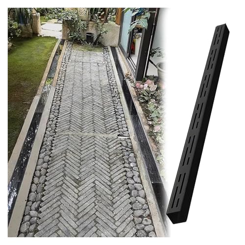 Desviador de canalón alargado, rejillas de drenaje de metal ultra estrechas para una tensión eficiente de alcantarillado en pasillos, patios, piscinas, estacionamientos