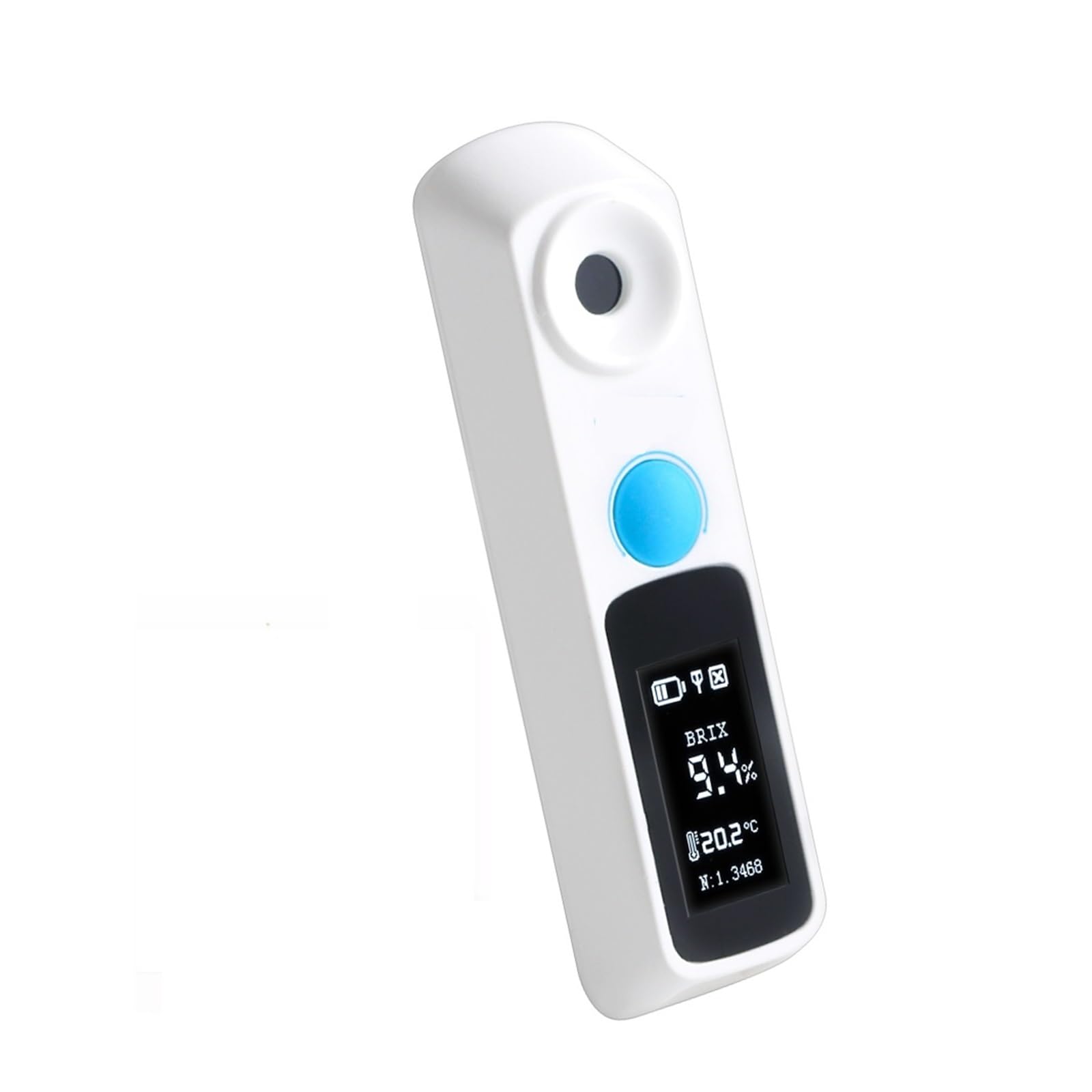 EDEDE Brix Refraktometer, 4-in-1 Kaffee Salz Honig Zucker Refraktometer Digital Content Meter APP Online Konzentration Tester Multifunktion for Weinherstellung(0-32 0.1)