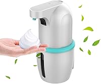 Vista 1 de Dispensador automático de jabón de espuma USB recargable sin contacto Sensor infrarrojo automático IPX5 impermeable de la cocina inteligente baño