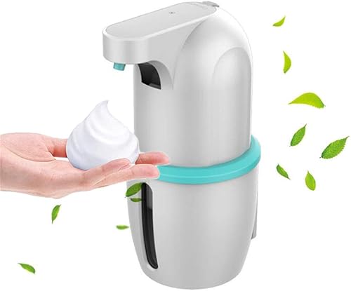 Miniatura 10 de Dispensador automático de jabón de espuma recargable por USB, sensor infrarrojo automático sin contacto, IPX5, resistente al agua, de cocina