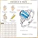 AGRULE Blue Topaz Ring for Women Sterling Silver Emerald Cut CZ Rings Silver Celtic Knot Ring December Birthstone Solitaire Halo Ring for Women, Size 6