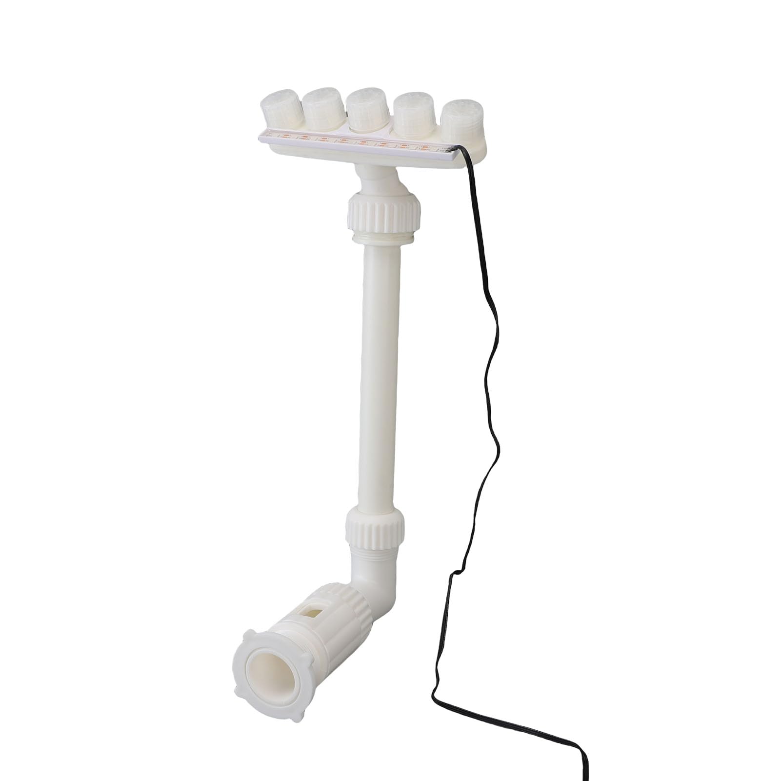 SIXRUN Fuente de Piscina, Cascada de Agua Colorida LED RGB con Energía Solar, Control Remoto y Sensor de Luz Automático para Piscinas sobre el Suelo y Estanques Subterráneos