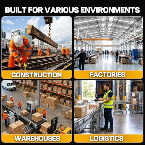 Image of Steel Toe Boots for Men Work Indestructible Safety Boots