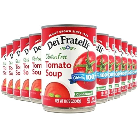 Dei Fratelli Tomato Soup (10.75 oz. cans; 12 pack) - Gluten Free - 5th Generation Recipe Cover