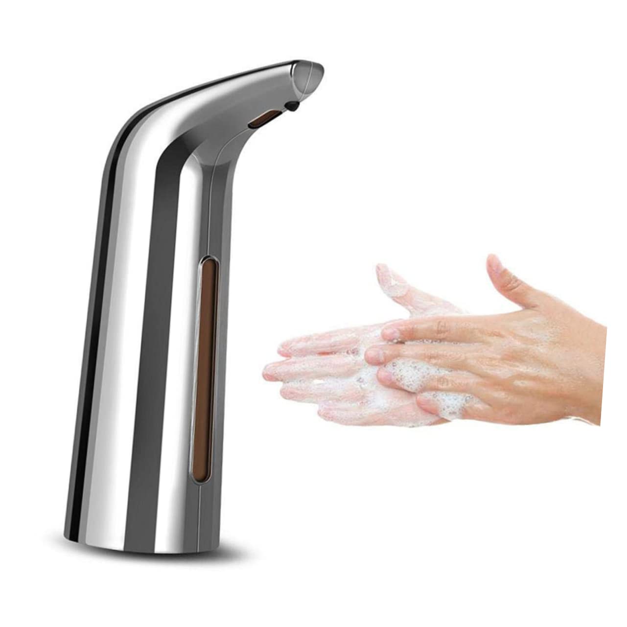 LIFKOME Dispenser Automatico Di Sapone Liquido 400 Ml Senza Contatto Sensore Dispenser Di Sapone Per Cucina E Bagno Alimentato A Batterie