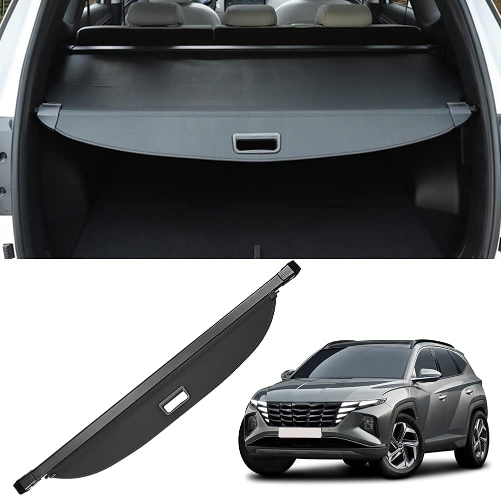 Amazon.com: Viwinka Cargo Cover Compatible with Hyundai Tucson 2022 ...