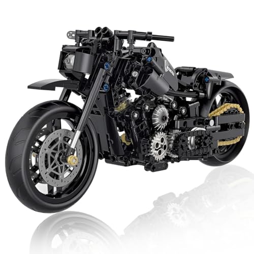 Kit de construction de moto - 586 pièces - Superbike - Jeu de construction - Jeu de construction - Course - Supermoto