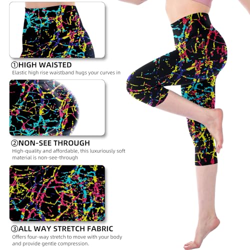Image of Stanpetix Leggings for Women - High Waisted Workout Women's Leggings Running