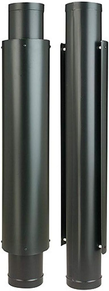 HomeSaver Stovepipe Shield, 24-ga.35" Long, Fits Stovepipes 5" To 8"