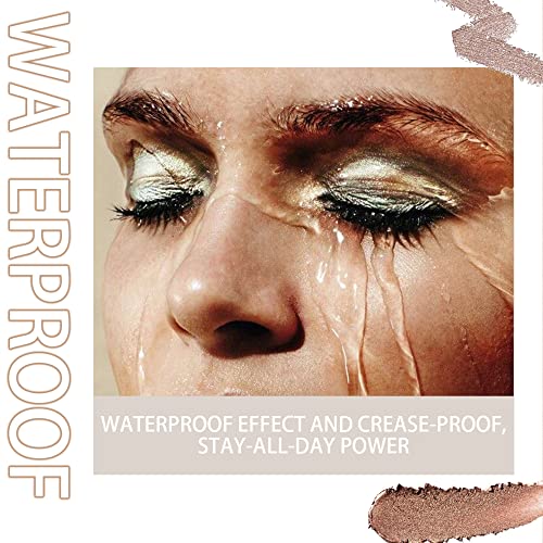 Maepeor Cream Eyeshadow Stick Set 12 Colors Highly Pigmented Matte Shimmer Eye Shadow Waterproof And Long Lasting Eyeshadow Stick Eye Liner Pen With Built-In Sharpener (12 Colors, Set B) #TOP5