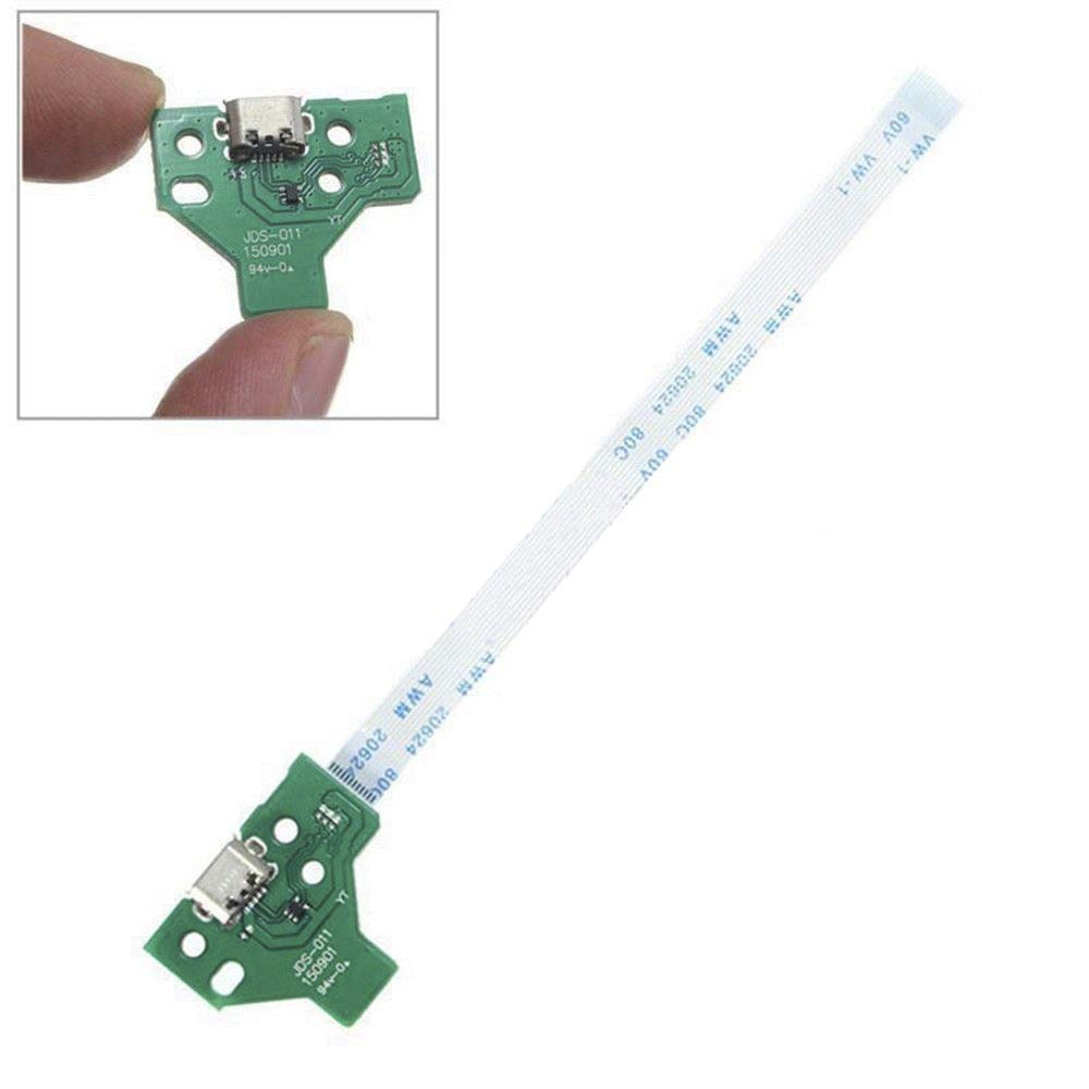 Connettore Ricarica Micro Usb 12 Pin JDS-011 Per Controller Joypad Sony Ps4 Cavo Flat - Foto 9