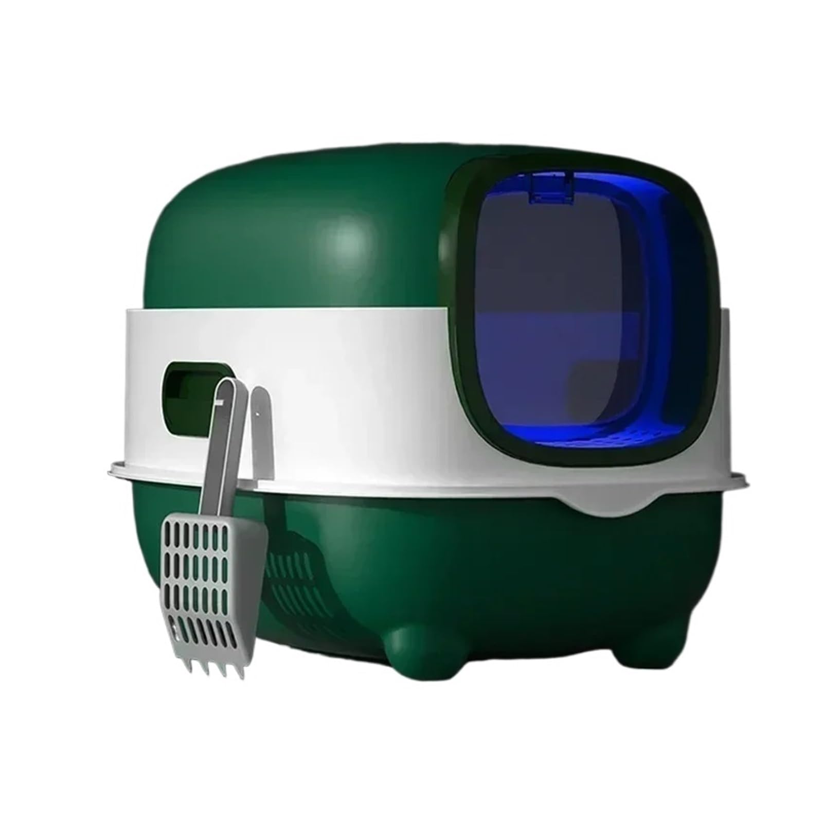 Lettiera gatto smart automatica autopulente APP controllo odori | Pulizia automatica, monitoraggio APP e controllo odori riducono la manutenzione(Green)