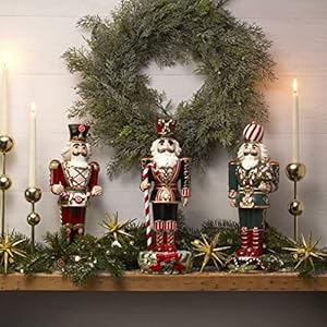 Fitz & Floyd Nutcracker Sugarplum King with Tree, 17 Inch, Multicolor Fitz Floyd Nutcracker Sugarplum King with Tree 17 Inch Multicolor