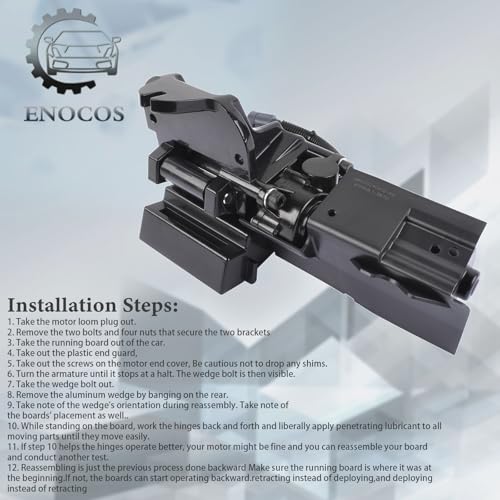 Motor y soporte para estribo eléctrico lado conductor miniatura 4