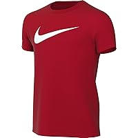 Nike CW6941-657 Y NK DF PARK20 SS Tee HBR T-Shirt Unisex Ragazzi University Red/White Taglia XL