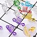 50 Pieces Hair Coil Dreadlocks Metal Hair Cuffs Twisted Braid Spring Rings Dreadlocks Beads Clips for Hair Decorations (Mixed Color)