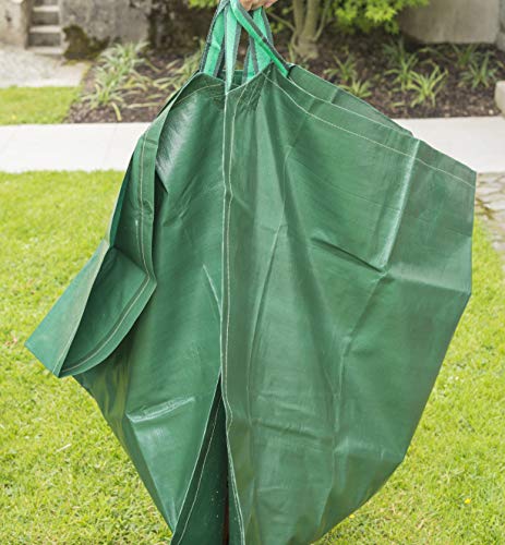Windhager 06456 Protective and Collectible Tarpaulin, Transport Aid for Garden Waste Topiary Mat, 210 g/m², 1.4 x 1.8 m, Green - Image 4