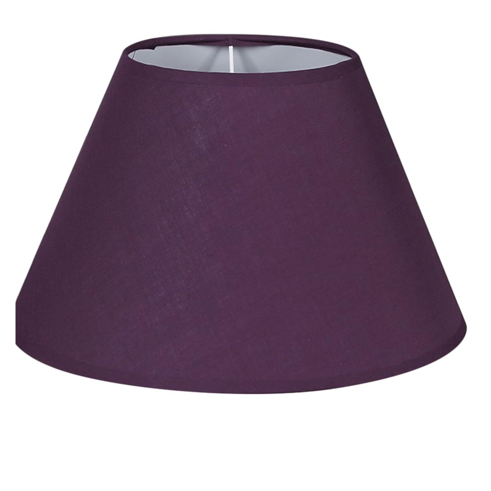 HKYBCF Lamp Shade Wall Lamp Simple Desk Shade Candlesticks Decor Chandelier Decoration 2300X2300X1700CM Cloth Lampshade for Bedroom(Purple)