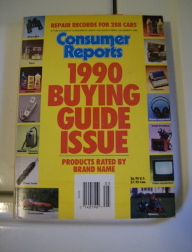 1990 Buying Guide Issue (Consumer Reports Buying Guide)