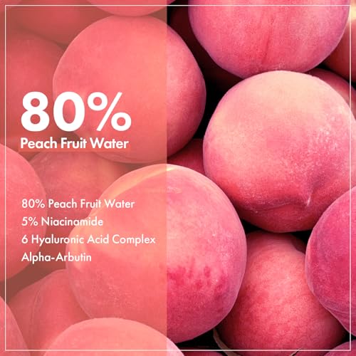 Image of TOSOWOONG Peach 80 Niacin Serum for Dark Spots & Pores, Glass Skin, Glow