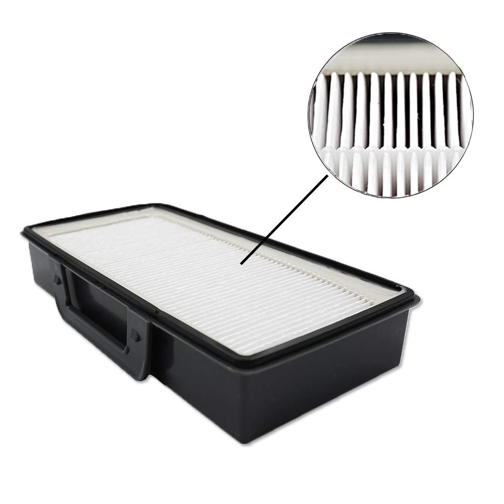 Lot de filtres HEPA de rechange ZR903701 compatible avec Rowenta RO7611 RO7634 RO7623 Silence Force Cyclonic Beutelloser Aspirateur