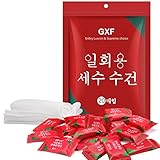 GXF Compressed Towel, Portable Cotton Hypoallergenic Travel Washcloths Tablet Coin Wipes Dehydrated Expandable for Camping Hiking Home
