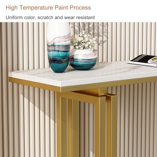 Mesa de consola para sofá moderna y decorativa contemporánea 6