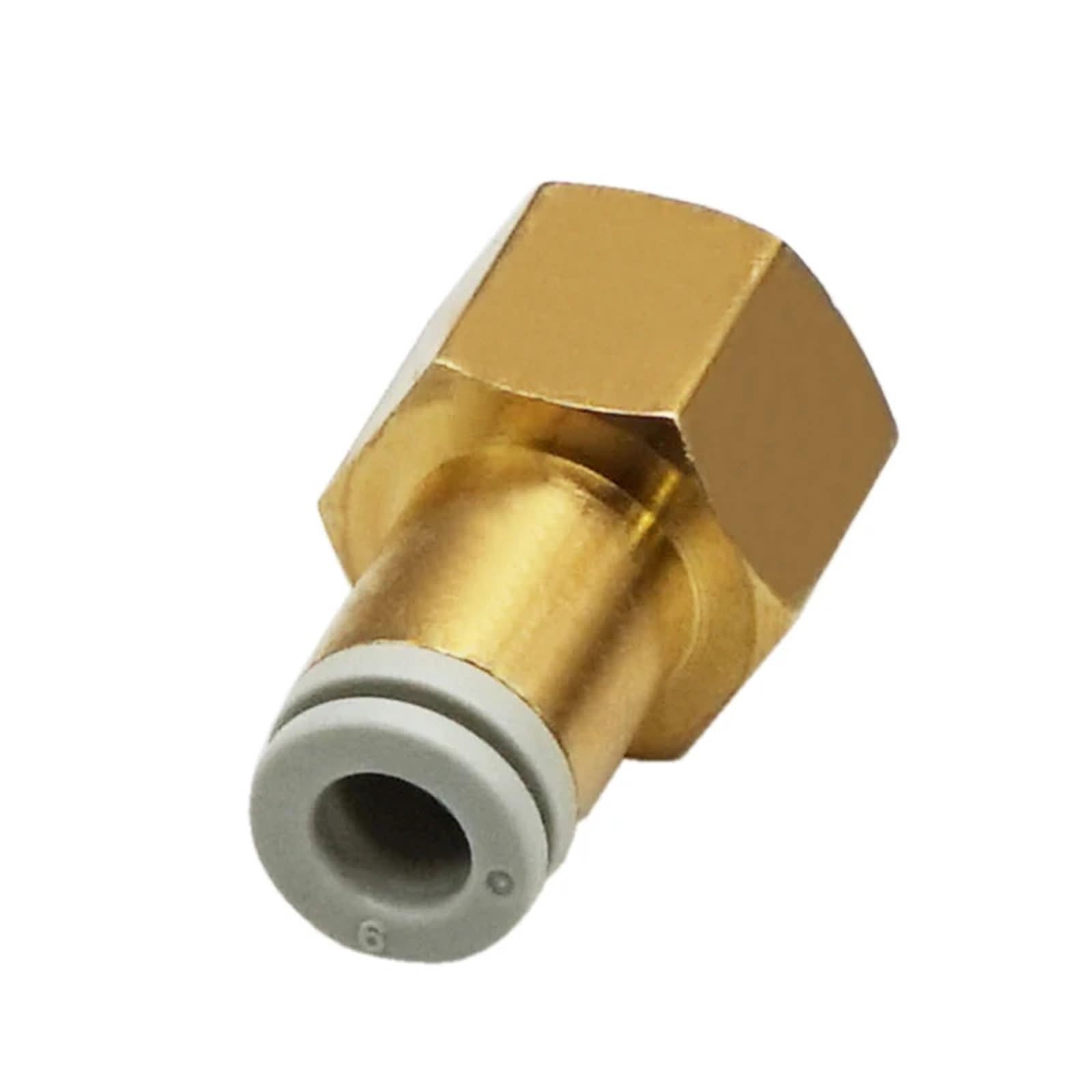 Accesorio recto neumático KQ2F06-03 con rosca hembra para evitar fugas de presión