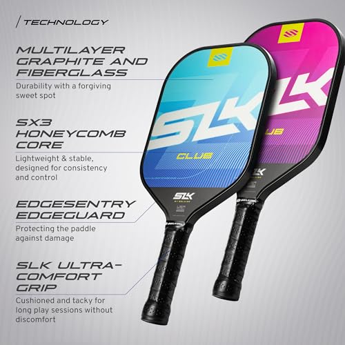 Image of Selkirk Sport SLK Pickleball Paddles Set of 2 | Designed in The USA | Choose The SLK Neo Graphite, SLK Neo Fiberglass Pickleball Set or SLK Atlas Pickleball Bundle