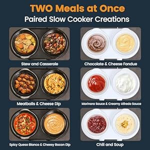 Koocdoublesmallslowcookerbuffetserverandwarmer2minipotswith3individualadjustabletempdualceramicpotsfreelinersforeasycleanupstainlesssteeltotal25quartgreyround Urban Country Home Decor Kooc double small slow cooker buffet server and warmer 2 mini pots with 3 individual adjustable temp dual ceramic pots free liners for easy clean up stainless steel total 25 quart grey round urban country home decor
