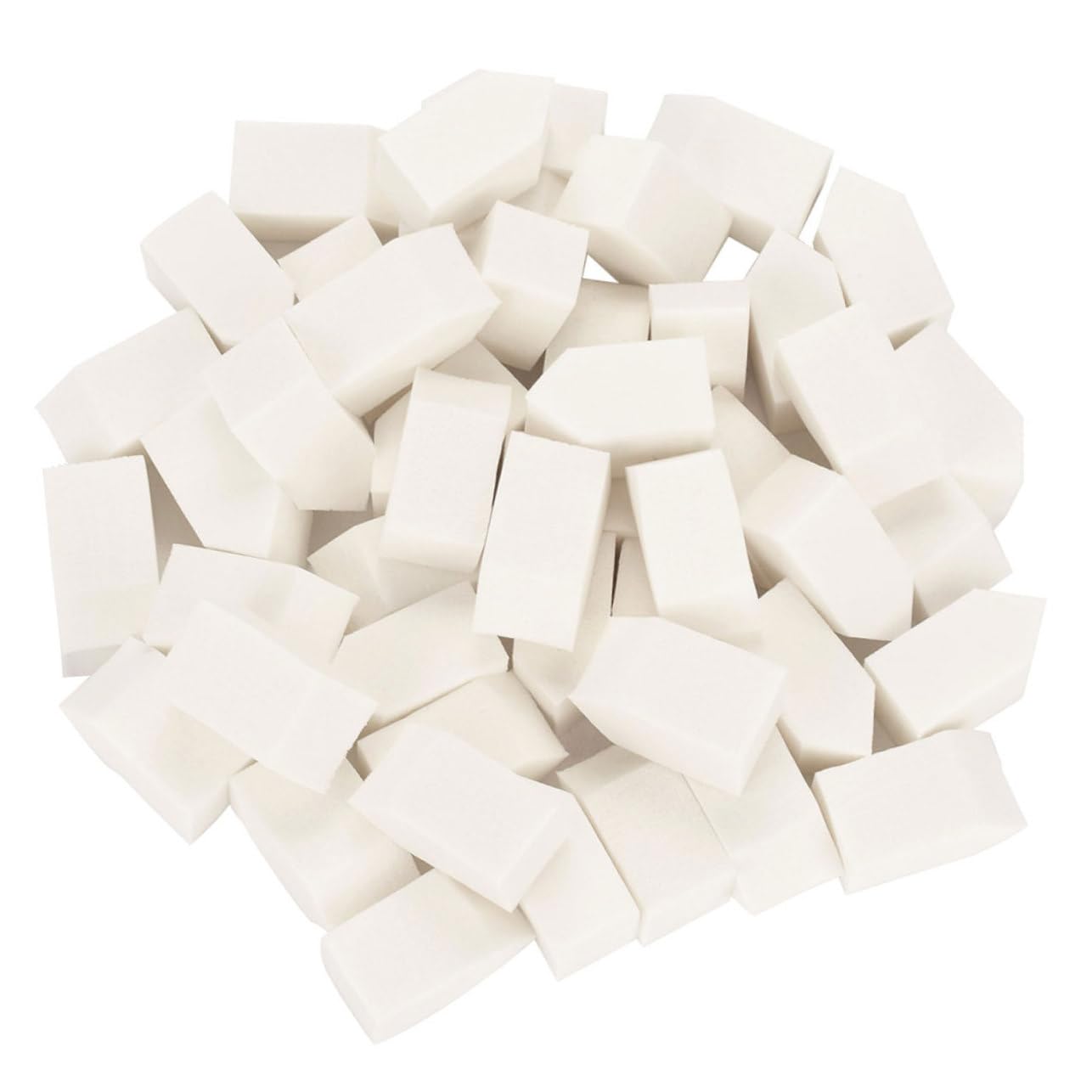 Didiseaon 400 Pz Strumenti per il trucco usa e getta puffs di maquillaggio sintetici kit del make up usa e getta soffio in faccia sbuffi di fondotinta lattice sintetico bianca