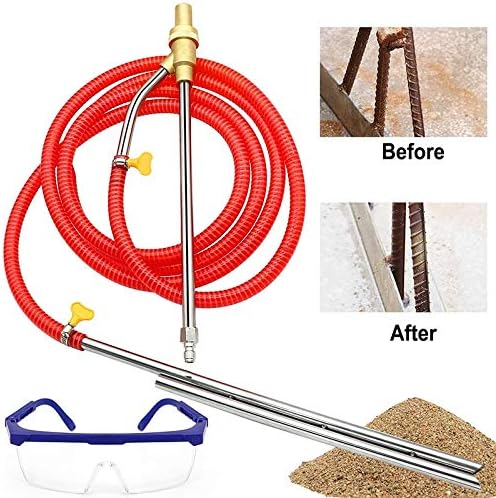 Pressure Washer Sandblasting Kit, Wet Sandblaster Attachment, 5000, 1/4 Inch Quick Disconnect 1Set