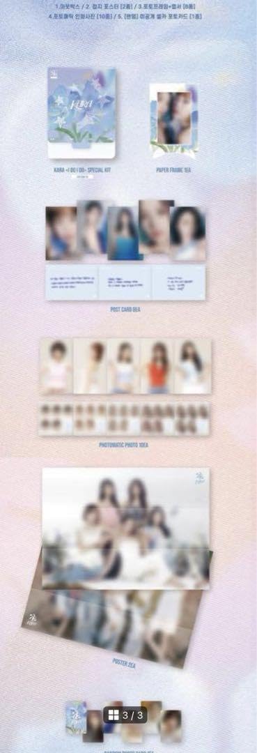 Amazon.co.jp: KARA IDO IDO Special kit ジヨントレカver