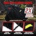 Badass Moto Ultimate Scooter Cover for Vespa Cover, Moped Cover Waterproof Outdoor Fits Honda Ruckus Scooter Cover Fits Honda Super Cub, Heavy Duty Motorcycle Cover Fits Yamaha Zuma 125 Cover