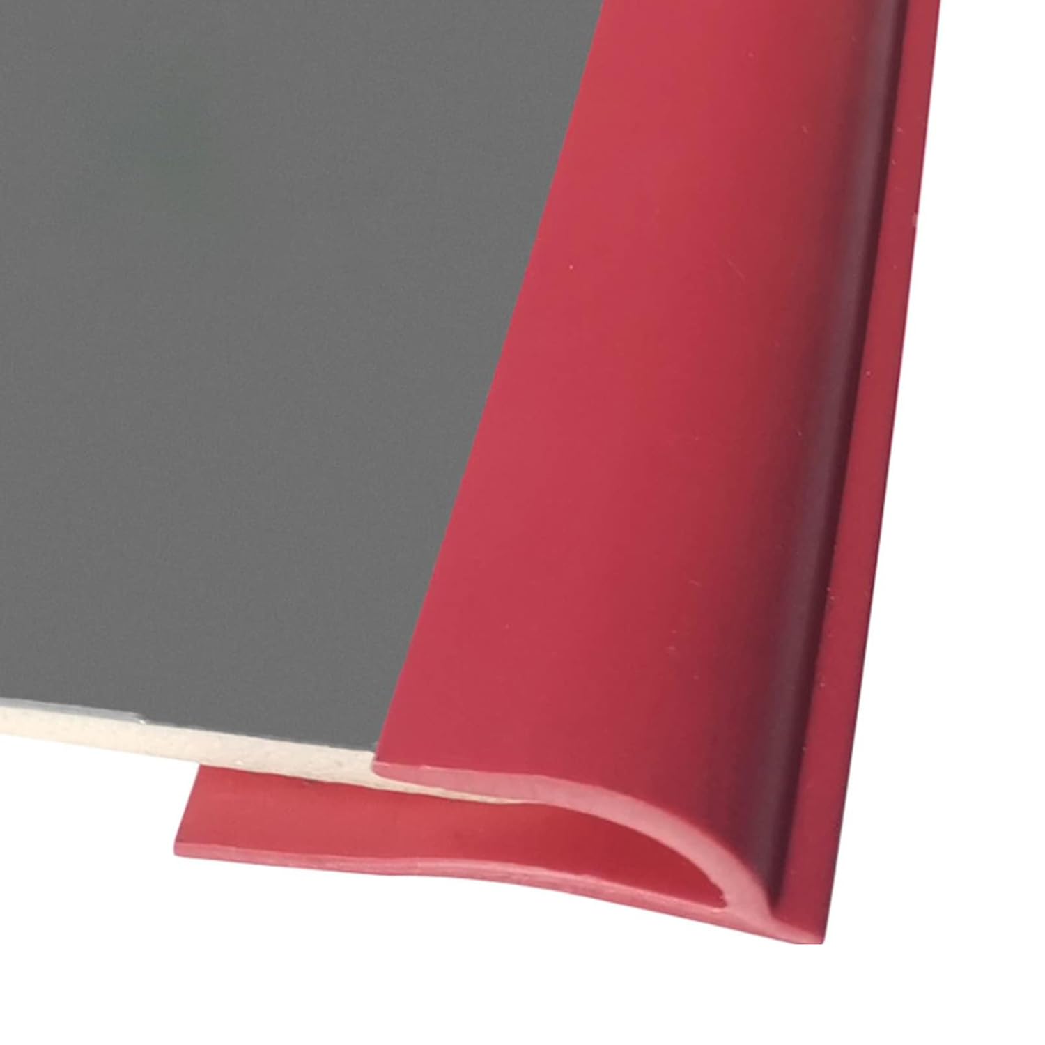 Ruban adhésif Double Face Ultra-résistant pour Tapis, Ruban Amovible pour Tapis de Sol, Ruban antidérapant Multi-usages pour parquets et Tapis d'extérieur,Rouge,3.5×1000cm