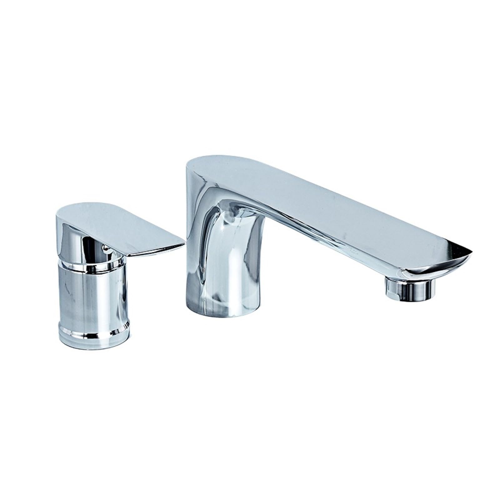 Robinet mitigeur eau chaude et froide en laiton chrome à 2 trous pour remplacer votre douche