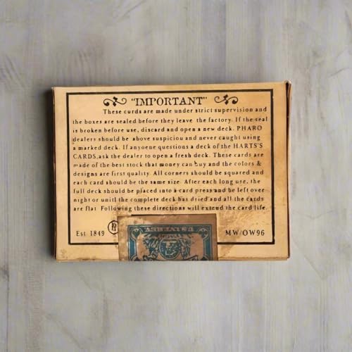 Pharo Cards Old West 52 naipes Poker esquinas cuadradas miniatura 5