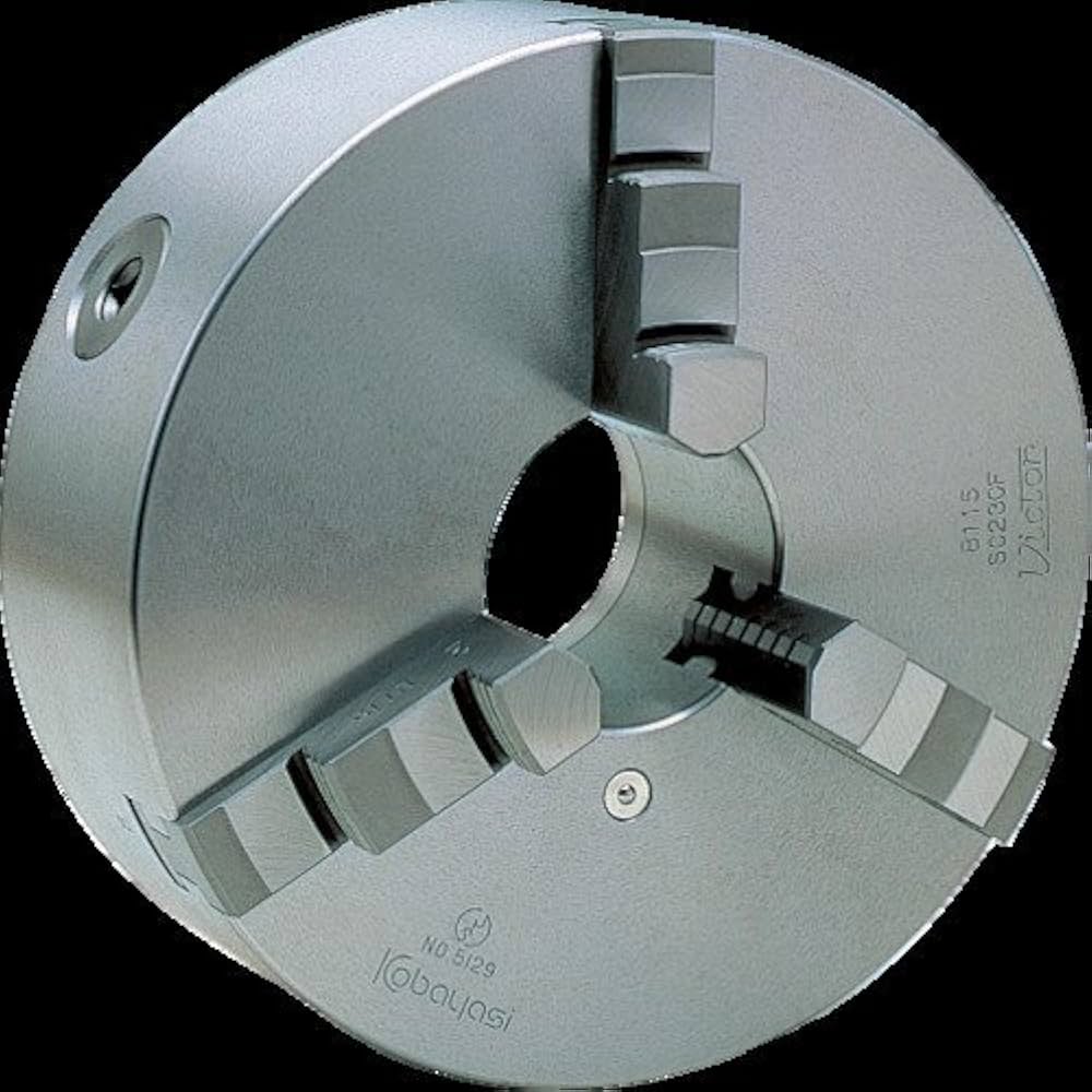 木造 あすつく対応 「直送」 ビクター SC110F スクロールチャック