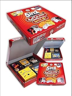 Generic Next Store 5-in-1 Card Games – Assorted Entertainment Set – Screw, Playing Cards, Open Theme, Say or Do, Matched – Perfect for Friends and Family (6)